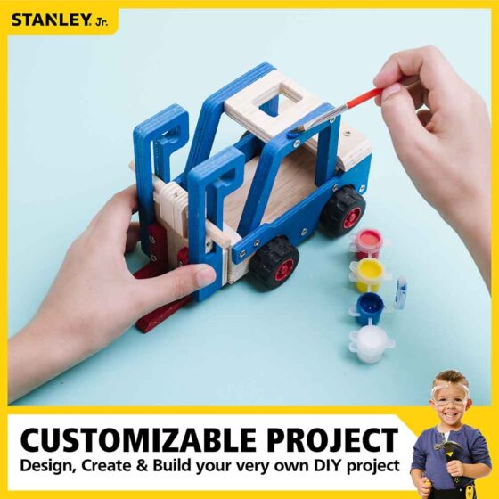 Stanley Jr. - Chariot élévateur à construire - Construction
