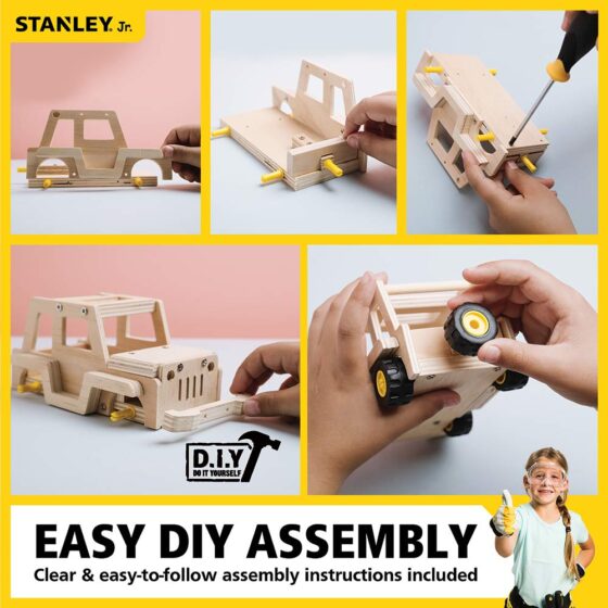 Stanly Jr. OK012-SY Road Racer Wood Building Kit, Small - Ages 5 Plus, 1 -  Kroger