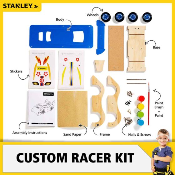 Stanley Jr - Build your Own Race Car Kit 