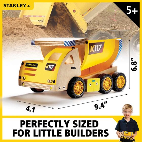 STANLEY Jr. Wooden DIY Kit - Dump Truck