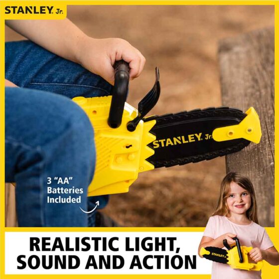 Stanley Jr. Battery Operated Chain Saw - RED TOOL BOX