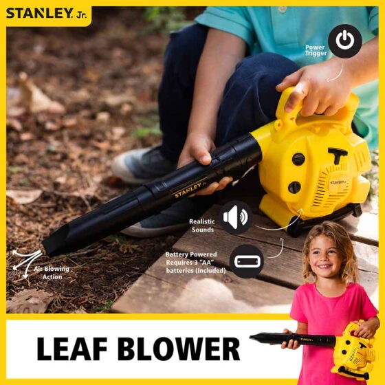 STANLEY Jr RP008-SY Battery Operated Chain Saw Toy, 3 Yea