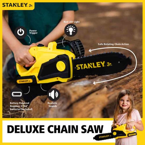 Stanley Jr. Battery Operated Chain Saw - STANLEYjr
