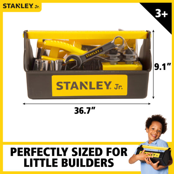 Stanley Jr salesman Tool Kids pocket tiny size yellow handle