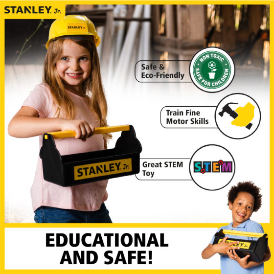 Stanley Jr. Play Tool Set - Castle Toys – The Red Balloon Toy Store