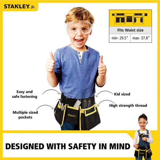 Child's Leather Tool Belt - For Small Hands